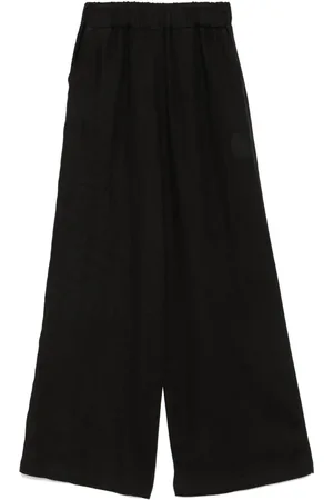 Kaos Leinenhose mit weitem Bein