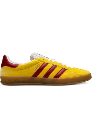 adidas X Gucci Gazelle "Yellow Velvet" Sneakers