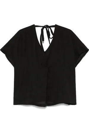 Kaos Bluse aus Leinen