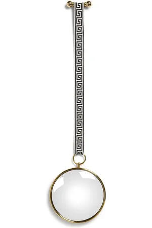 FORNASETTI Konvexer Spiegel mit Samtband