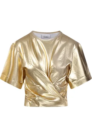NUDE Gewickeltes Cropped-Top