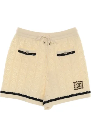 CHANEL 1986-1988 Shorts mit CC