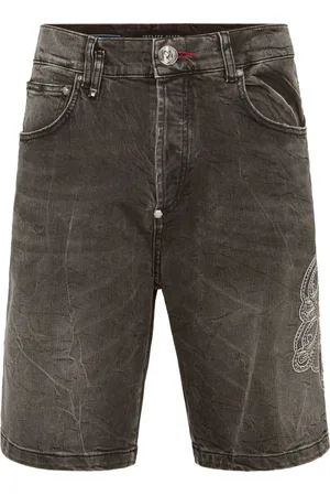 Philipp Plein Knielange Jeans-Shorts