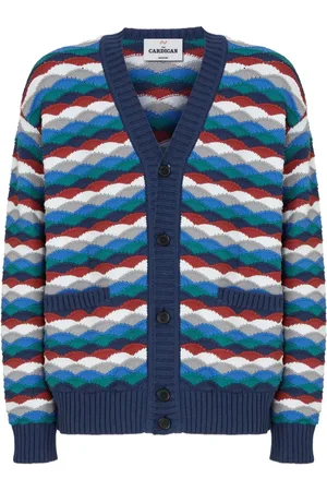 Missoni Cardigan mit Wellenmuster