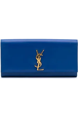 Saint Laurent 2013 Smooth Kate Clutch mit Monogramm