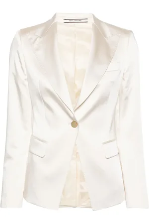 TAGLIATORE Einreihiger Satinblazer