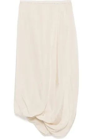 Lauren Manoogian Midirock mit gerafftem Detail