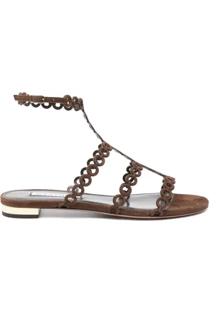Aquazzura Infinity Chain Ballerinas