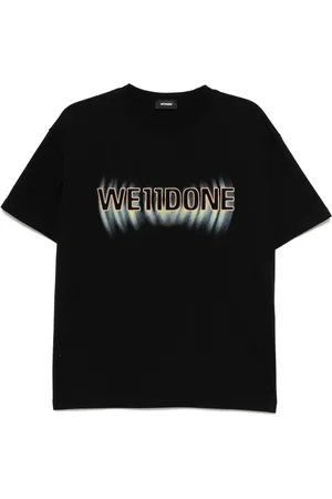 We11 Done T-Shirt mit Logo-Print
