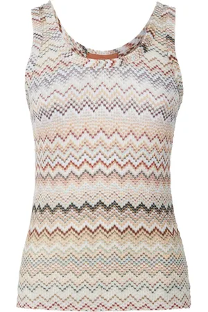 Missoni Top mit Zickzackmuster