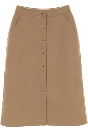 LOUIS VUITTON 2020s Midirock im Layering-Look