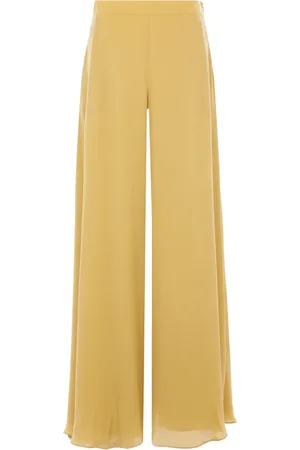 Elie saab Seidenhose mit weitem Bein
