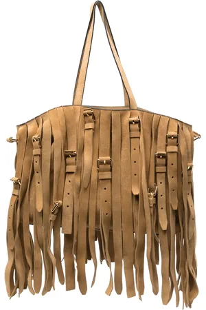 Moschino Shopper mit Fransen