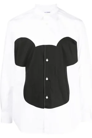 Comme des Garçons Hemd mit grafischem Print