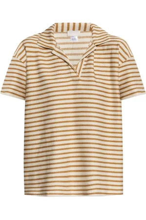 Hanro Gestreiftes Poloshirt
