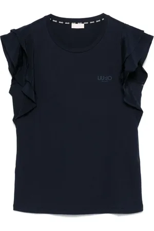 Liu Jo T-Shirt mit Logo-Stickerei