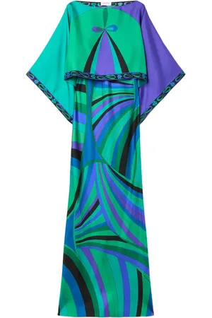 Puccini Kaftankleid mit Print
