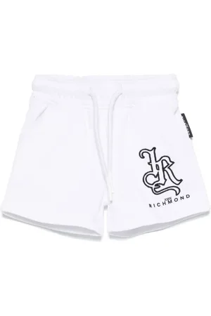 John Richmond Shorts mit Logo-Stickerei