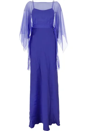 Alberta Ferretti Kleid im Layering-Look