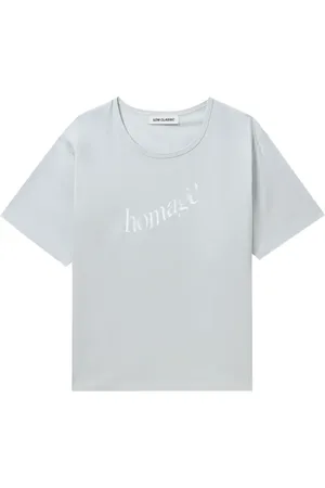 Low Classic T-Shirt mit "Homage"-Print