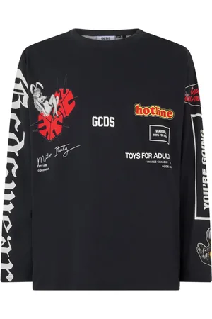 GCDS T-Shirt mit Logo-Print