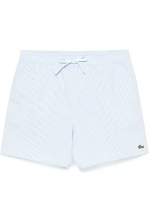 Lacoste Gestreifte Badeshorts