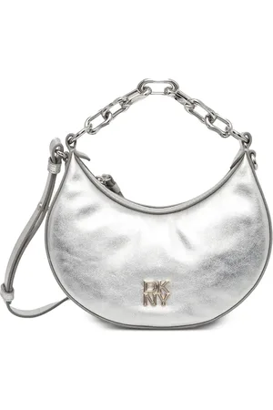DKNY Umhängetasche mit metallischem Finish