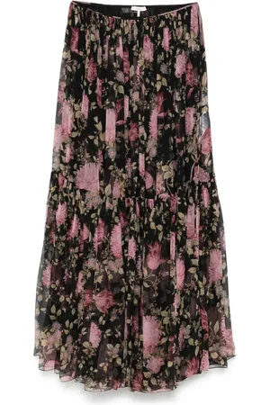 Chloé Rock mit Blumen-Print
