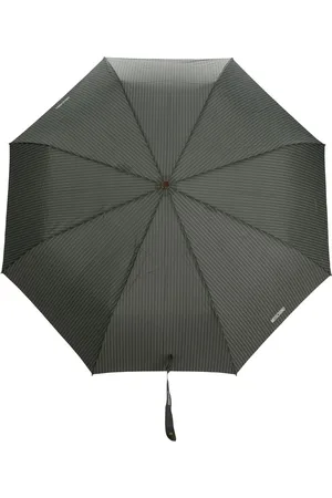 Moschino Regenschirm mit Nadelstreifen