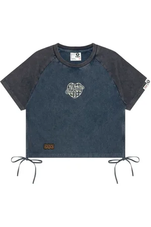 A Bathing Ape T-Shirt mit Logo-Print