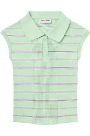 Low Classic Gestreiftes Poloshirt