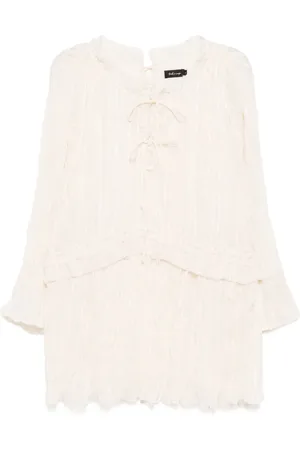 tout a coup Midikleid mit Rüschendetail