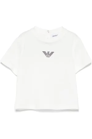 Emporio Armani T-Shirt mit gummiertem Logo