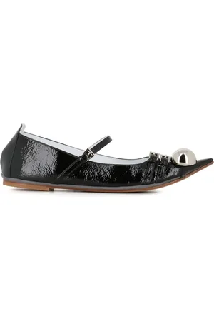 DOVE NUOTANO GLI SQUALI Ballerinas in Lackoptik