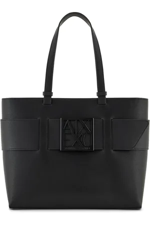 Armani Exchange Handtasche mit Logo-Schild