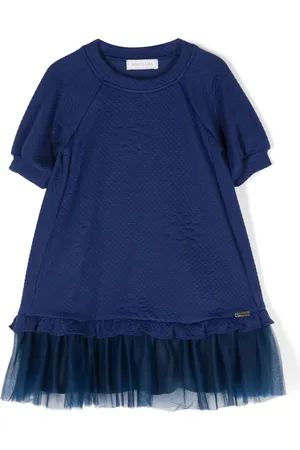 MONNALISA Kurzärmeliges Kleid mit Tüll