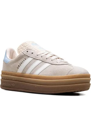 adidas Gazelle Bold "Wonder White Clear Sky" Sneakers