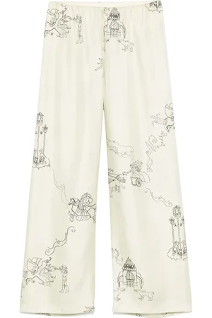 Nanushka Gerade Satinhose