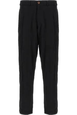 Comme des Garçons Hose mit Knittereffekt
