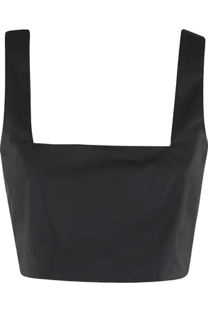 FEDERICA TOSI Cropped-Top mit eckigem Ausschnitt