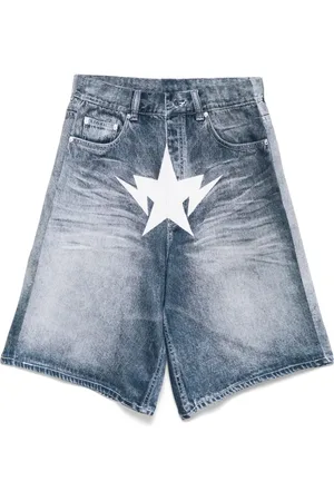 A Bathing Ape Shorts mit Logo-Print