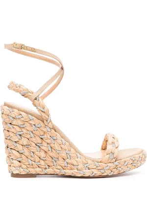Aquazzura Costiera Wedge-Espadrilles 120mm