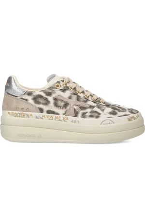 Premiata Sneakers mit Leoparden-Print