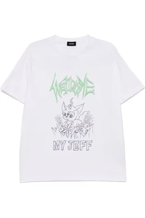 We11 Done T-Shirt mit My Jeff-Print