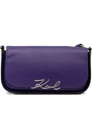 Karl Lagerfeld K/Signature Umhängetasche in Satinoptik