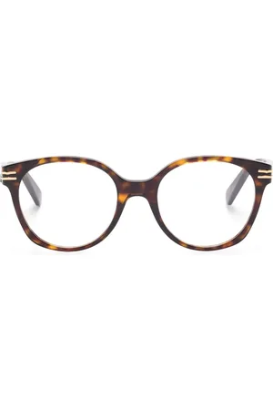 Bvlgari Brille mit rundem Gestell