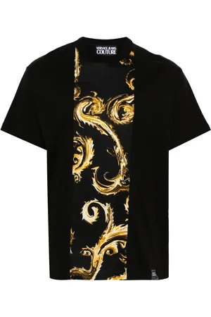 VERSACE T-Shirt mit Barocco-Print