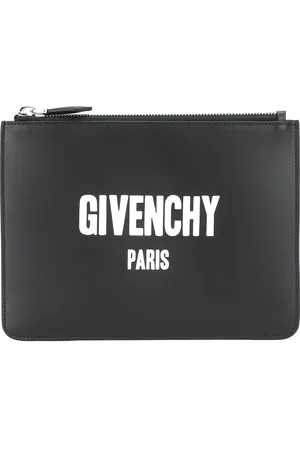 Givenchy Clutch mit Logo-Print