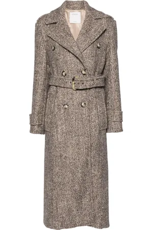 Sportmax Mantel mit Gürtel