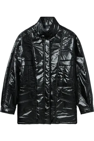 Low Classic Faux-leather jacket